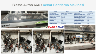 Biesse Akron 440 Edge Banding Machine