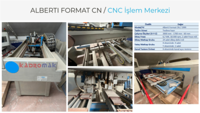 Alberti Format CN CNC Machining Center