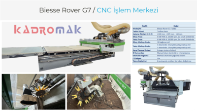 Biesse Rover G7 CNC Machining Center