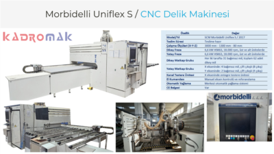 SCM Morbidelli Uniflex S CNC Drilling Machine
